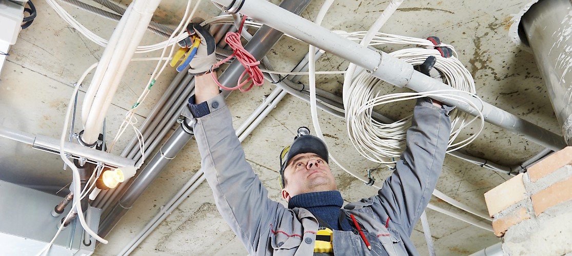 Running wires image